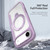 iPhone Air DUX DUCIS Skin X Pro Series MagSafe Ring Holder Leather Phone Case - Purple iPhone Air DUX DUCIS Skin X Pro Series MagSafe Ring Holder Leather Phone Case - Purple