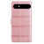 iPhone Air Embossed Checkered Leather Phone Case - Pink iPhone Air Embossed Checkered Leather Phone Case - Pink