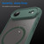 iPhone Air Fan Dun Series TPU Hybrid PC Frosted Magsafe Phone Case - Green