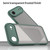 iPhone Air Fan Dun Series TPU Hybrid PC Frosted Phone Case - Green