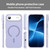 iPhone Air Fanying Series PC Hybrid TPU Translucent Frosted MagSafe Phone Case - Lavender