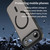 iPhone Air Fanying Series PC Hybrid TPU Translucent Frosted MagSafe Phone Case - Translucent Black