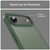 iPhone Air Fanying Series PC Hybrid TPU Translucent Frosted Phone Case - Olive Green