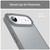 iPhone Air Fanying Series PC Hybrid TPU Translucent Frosted Phone Case - Silver Grey