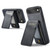 iPhone Air Fierre Shann Cowhide Vertical Flip Magnetic Card Holder Phone Case - Black iPhone Air Fierre Shann Cowhide Vertical Flip Magnetic Card Holder Phone Case - Black