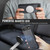 iPhone Air Fierre Shann Cowhide Vertical Flip Magnetic Card Holder Phone Case - Black iPhone Air Fierre Shann Cowhide Vertical Flip Magnetic Card Holder Phone Case - Black