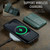 iPhone Air Fierre Shann Oil Wax Cow Leather Card Holder Back Phone Case - Green