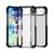 iPhone Air Four-corner Shockproof TPU Hybrid Acrylic Phone Case - Black