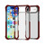 iPhone Air Four-corner Shockproof TPU Hybrid Acrylic Phone Case - Brown