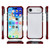 iPhone Air Four-corner Shockproof TPU Hybrid Acrylic Phone Case - Brown