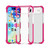 iPhone Air Four-corner Shockproof TPU Hybrid Acrylic Phone Case - Pink iPhone Air Four-corner Shockproof TPU Hybrid Acrylic Phone Case - Pink