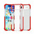 iPhone Air Four-corner Shockproof TPU Hybrid Acrylic Phone Case - Red