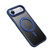 iPhone Air Frosted 360 Degree MagSafe Magnetic Holder Phone Case - Blue