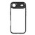 iPhone Air Frosted TPU + Transparent PC Phone Case - Black