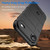 iPhone Air Full Coverage Shockproof TPU Phone Case - Black