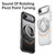 iPhone Air Gear 360 Rotation MagSafe Holder Phone Case - Transparent