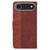 iPhone Air Geometric Embossed Leather Phone Case - Brown iPhone Air Geometric Embossed Leather Phone Case - Brown