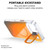 iPhone Air Gradient Discolor Lens Kickstand Magsafe Phone Case - White