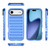 iPhone Air High Transparency TPU Hybrid PC Airbag Phone Case - Transparent Blue