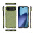 iPhone Air Honeycomb Shockproof Phone Case - Green iPhone Air Honeycomb Shockproof Phone Case - Green