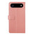 iPhone Air HT01 Y-shaped Pattern Flip Leather Phone Case - Pink