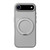 iPhone Air Kalebol Frosted MagSafe Holder Acrylic Hybrid TPU Phone Case - Cobble Grey