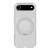 iPhone Air Kalebol Frosted MagSafe Holder Acrylic Hybrid TPU Phone Case - Transparent