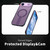 iPhone Air kalebol Honeycomb Cooling MagSafe Holder Phone Case - Purple