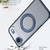 iPhone Air kalebol MagSafe Metal Ring Holder Phone Case - Blue iPhone Air kalebol MagSafe Metal Ring Holder Phone Case - Blue