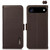 iPhone Air KHAZNEH Side-Magnetic Litchi Genuine Leather RFID Case - Brown iPhone Air KHAZNEH Side-Magnetic Litchi Genuine Leather RFID Case - Brown