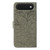 iPhone Air Lace Flower Embossing Flip Leather Phone Case - Grey iPhone Air Lace Flower Embossing Flip Leather Phone Case - Grey