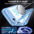 iPhone Air Life Water Resistant MagSafe Magnetic Rugged Phone Case - Sky Blue