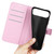 iPhone Air Litchi Texture Horizontal Flip Leather Phone Case with Holder - Pink