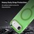 iPhone Air MagSafe Frosted Translucent TPU + PC Full Coverage Phone Case - Green