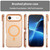 iPhone Air MagSafe Frosted Translucent TPU + PC Full Coverage Phone Case - Orange iPhone Air MagSafe Frosted Translucent TPU + PC Full Coverage Phone Case - Orange