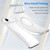 iPhone Air MagSafe Frosted Translucent TPU + PC Full Coverage Phone Case - White