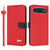 iPhone Air Metal Bow Leather Phone Case with Hand Strap - Red