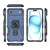 iPhone Air Metal Kickstand TPU Hybrid PC Phone Case - Blue iPhone Air Metal Kickstand TPU Hybrid PC Phone Case - Blue