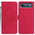 iPhone Air Moonlit Butterfly Dance Pattern Embossed Leather Phone Case - Rose Red