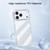 iPhone Air Mutural Ice Series TPU Phone Case - Transparent