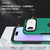 iPhone Air PC + TPU Magnetic Phone Case with Invisible Ring Holder - Dark Green