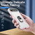 iPhone Air Pioneer Armor Heavy Duty PC + TPU Phone Case with Holder - White+Pink