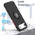 iPhone Air Q Shadow 1 Series TPU + PC Phone Case with Ring - Dark Green