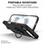 iPhone Air Q Shadow 1 Series TPU + PC Phone Case with Ring - Red