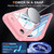 iPhone Air RedPepper Tempered Glass MagSafe Phone Case - Pink iPhone Air RedPepper Tempered Glass MagSafe Phone Case - Pink