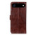 iPhone Air Retro Crazy Horse Texture Horizontal Flip Leather Phone Case - Brown