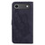 iPhone Air Retro Skin Feel Butterflies Embossing Horizontal Flip Leather Phone Case - Black