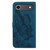 iPhone Air Retro Skin Feel Butterflies Embossing Horizontal Flip Leather Phone Case - Blue
