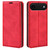 iPhone Air Retro-skin Magnetic Suction Leather Phone Case - Red iPhone Air Retro-skin Magnetic Suction Leather Phone Case - Red