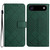 iPhone Air Rhombic Grid Texture Leather Phone Case - Green